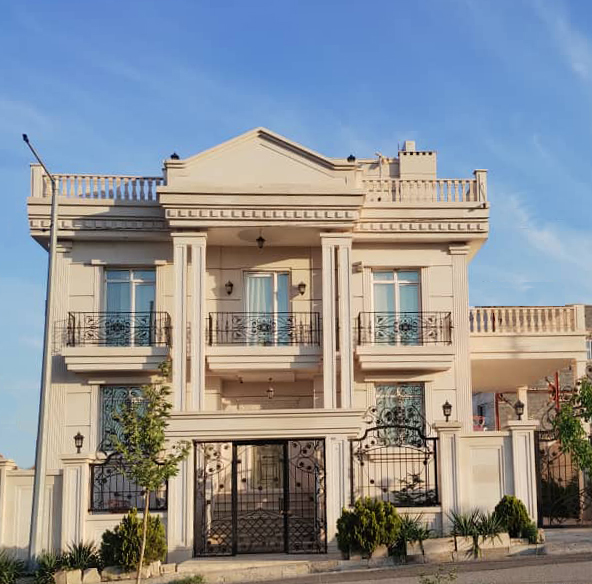Aerial view of White Diamond Palace
